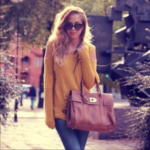 ❣️FLASH SALE❣️ 💯 Mulberry Oak Leather Bayswater with dust bag